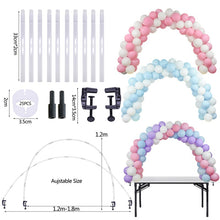 Load image into Gallery viewer, 1Set Balloons Holder Column Stand Birthday Party Balloon Chain Table Balloon Arch Kits Ballon Accessories for Wedding Decoration

